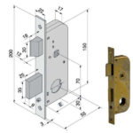 SERRATURA INF.FERRO              067.30.00.0 WELKA 06730000 WELKA SERR.ALL/FERRO INFIL.  S WELKA