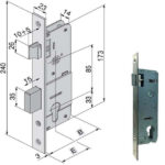 SERRATURA INF.ALL               101.30.10.0E WELKA 10130100E WELKA SERR.ALL/FERRO INFIL.  S WELKA