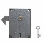 SERRATURA CANCELLI SCORREV.CHIAVE SOLITA DX 50 FPB 50 FPB SERR.ALL/FERRO APPLIC.   S FPB