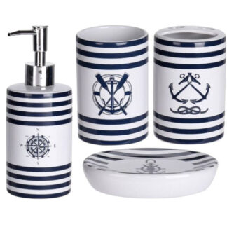 ACCESSORI BAGNO MARE                  Pz 4 KOOPMAN 554777110 PORTABICCHIERI E SPAZZOLINI  C KOOPMAN