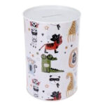 SALVADANAIO LATTA ANIMALI cm 10,0 h 15 MACHIERALDO CASRE4325 SALVADANAI                   C MACHIERALDO