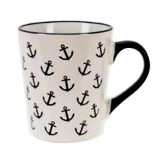 TAZZA MUG CERAMICA ANCORE           cc 340 KOOPMAN DN1801580 TAZZE CERAMICA               C KOOPMAN