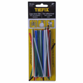 FILO PIATTINA SPEZZONI cm 12 Pz  100 ASSORTITI BLISTER TIEFIX FILO PIATTINA                F TIEFIX