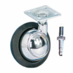 RUOTA SEMISFER.PERNO+PG 45          Pz 2 350001 TR 350001 RUOTE INDUSTRIALI            F TELLURE ROTA