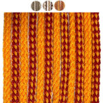 TENDA CORDONETTO STRING MARRONE 120x230 F 124 REDS 01291 TENDE SOLE                   C REDS