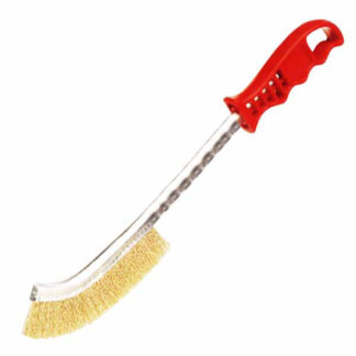 SPAZZOLA SPID ACCIAIO OTTONATO LUNGA           SIT 015 SPAZZOLE FERRO MANUALI       F SIT