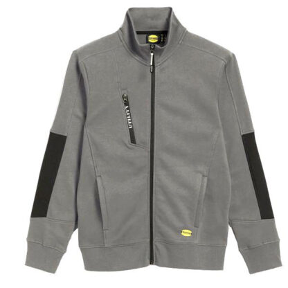 FELPA SWEATSHIRT FZ GRIGIA M      LITEWORK DIADORA 175943-75070/M INDUMENTI LAVORO             F DIADORA