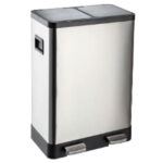 PATTUMIERA DIFFERENZIATA INOX 2    l 40 XTRA 11539  PATTUMIERE DIFFERENZIATE     C XTRA