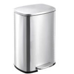 PATTUMIERA PEDALE INOX             l 50 XTRA 11540  PATTUMIERE                   C XTRA