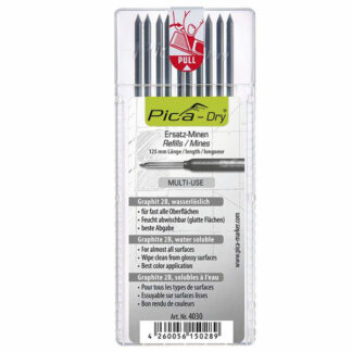 MINA DRY GRAFITE                   Pz 10 4030 PICA 4030 MATITE MURATORI              F PICA