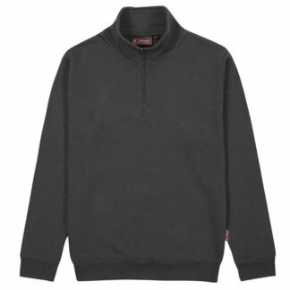 FELPA ZIP CORTA GREY METEORITE L     TAUTRA UPOWER EY295GM-L INDUMENTI LAVORO             F UPOWER