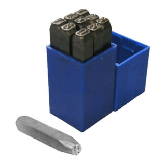 PUNZONI NUMERI mm 3                         PANZER 430097 PUNZONI LETTERE-NUMERI       F PANZER