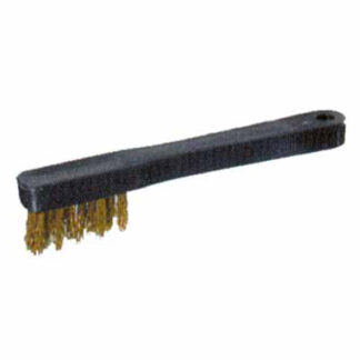SPAZZOLA OTTONE CANDELE 3 CAPI 42 SPAZZOLE FERRO MANUALI       F MACHIERALDO