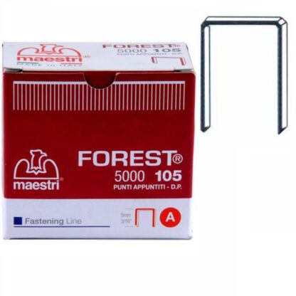 PUNTI mm  5 Pz  5000      105 FOREST       MAESTRI 1101201 FISSATRICI e ACCESSORI       F MAESTRI