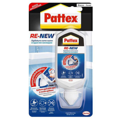 SIGILLANTE BAGNO RE-NEW ml 80               PATTEX 2760634 COLLANTI                     F PATTEX