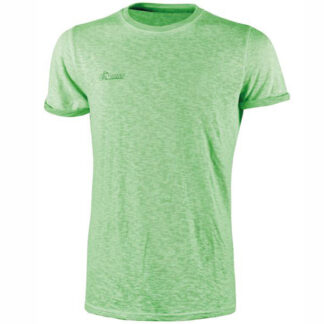 MAGLIETTA T-SHIRT GREEN L           UP FLUO UPOWER EY266VF-L INDUMENTI LAVORO             F UPOWER