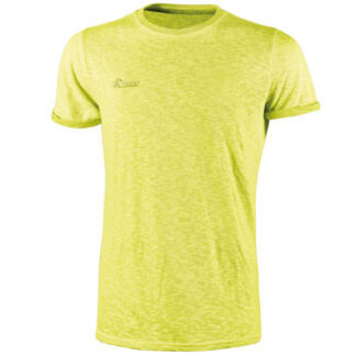 MAGLIETTA T-SHIRT YELLOW L          UP FLUO UPOWER EY266YF-L INDUMENTI LAVORO             F UPOWER