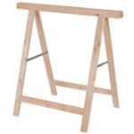 CAVALLETTO PIEGHEVOLE LEGNO ABETE cm 75  CAVALLETTI                   F MACHIERALDO