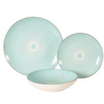 SERVIZIO PIATTI PORCELL.VETRO     Pz 18 XTRA 11695 WK8579 PIATTI PORCELLANA            C XTRA