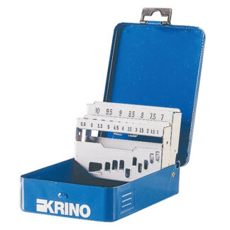 SCATOLA PUNTE HSS Pz 19 VUOTA          01016 KRINO 01016405V PUNTE ELICOIDALI SERIE       F KRINO