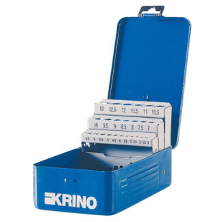 SCATOLA PUNTE HSS Pz 25 VUOTA          01016 KRINO 01016416V PUNTE ELICOIDALI SERIE       F KRINO