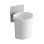 PORTASPAZZOLINI MURO       cm 10x9 h 13 XTRA 11432 R5440 PORTABICCHIERI E SPAZZOLINI  C XTRA