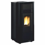 STUFA PELLET GIUSY 5.0             NERA EXTRAFLAME 1288402 - 5 S STUFE PELLET                 F EXTRAFLAME