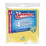 PANNO SPUGNA                 Pz 4 cm 18x19 SPONTEX 19280326 SPUGNE                       C SPONTEX