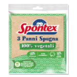 PANNO SPUGNA BIO ECO         Pz 3 cm 18x19 SPONTEX 19280325 SPUGNE                       C SPONTEX