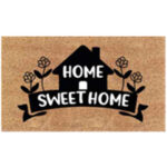 ZERBINO COCCO/PVC HOME        cm 40x 70 XTRA 11697 FG07639 ZERBINI                      C XTRA