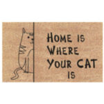 ZERBINO COCCO/PVC CAT HOME    cm 40x 70 XTRA 11699 FGTP26504 ZERBINI                      C XTRA