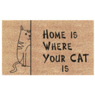 ZERBINO COCCO/PVC CAT HOME    cm 40x 70 XTRA 11699 FGTP26504 ZERBINI                      C XTRA
