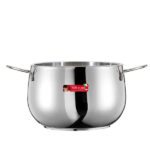 PENTOLA INOX 2 MANICI          cm 22 RIVER INOXRIV 53100050 PENTOLE ACCIAIO INOXRIV      C INOXRIV