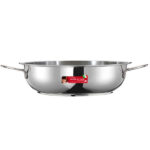TEGAME INOX 2 MANICI           cm 22 RIVER INOXRIV 53100220 PENTOLE ACCIAIO INOXRIV      C INOXRIV