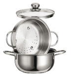 VAPORIERA INOX                  cm 20 STAR INOXRIV 65105023 PENTOLE ACCIAIO INOXRIV      C INOXRIV