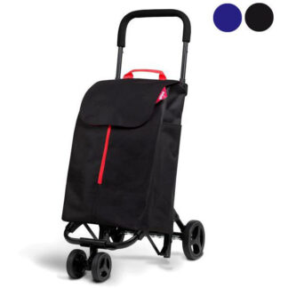 CARRELLO SPESA TWIN NERO     l 50 52x39 h  95 GIMI 169324 CARRELLI SPESA               C GIMI