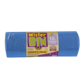 SACCO IMM.LEGACCI AZZURRO 70x110 g 30 Pz 10 MR.BIN MB70110A20 SACCHI IMMONDIZIA            C MISTER BIN