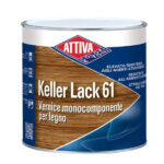 VERNICE 1,00 INCOLORE LUCIDA    KELLER LACK ATTIVA 76700 000 VERNICI LEGNO                F ATTIVA