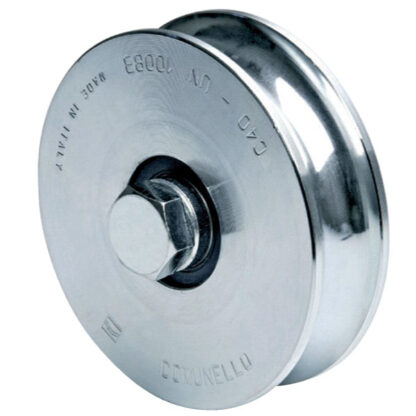 RUOTA CANCELLI GOLA U 140                   315 FC 11505060001 ACCESSORI SERRAMENTI METALLO F COMUNELLO