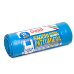 SACCO IMM.MANICI AZZURRO  53x 68 g  11 Pz 15 GALLO 68 SACCHI IMMONDIZIA            C GALLO