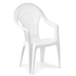 SEDIA RESINA BRACC.VEGA BIANCA           PROGARDEN VEG152BI ARREDO GIARDINO PROGARDEN    C PROGARDEN