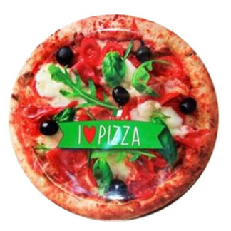 PIATTO MELAMINA PIZZA                cm 33 BORELLA 22454 PIATTI E STOVIGLIE MELAMINA  C BORELLA