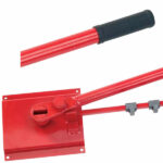 PIEGASTAFFE PIASTRA mm 10/12 BARRA+ASTA       ADEL 325 PIEGAFERRI                   F ADEL