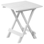 TAVOLO RESINA PIEGH.ADIGE BIANCO   44x44 PROGARDEN ADI080BI ARREDO GIARDINO PROGARDEN    C PROGARDEN