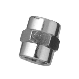 MANICOTTO COLLEGAMENTO 33/M 1/4Fx1/4F Pz 2  BL ANI AS030802AN RACCORDI COMPRESSORI         F ANI
