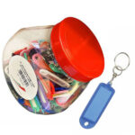 PORTACHIAVI ETICHETTA ANELLO GIR Pz 200 ASSORTITI 500B-0200 PORTACHIAVI                  S FERRPLAST