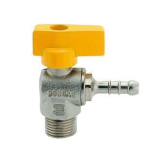 RUBINETTO SQUADRA GPL 1/2" M               ENOLGAS G0322N04 RACCORDI GAS                 F ENOLGAS