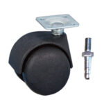 RUOTA GEM PERNO M10+PG  50x59       Pz 2 340001 TR 340001 RUOTE INDUSTRIALI            F TELLURE ROTA