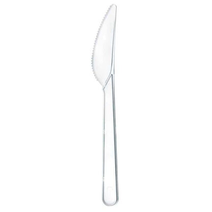 COLTELLO TRASPARENTE         Pz 50 RE-USABLE DOPLA 3438 MONOUSO PLASTICA             C RE-USABLE DOPLA