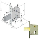 SERRATURA INF.FERRO              075.45.00.0 WELKA 07545000 WELKA SERR.ALL/FERRO INFIL.  S WELKA